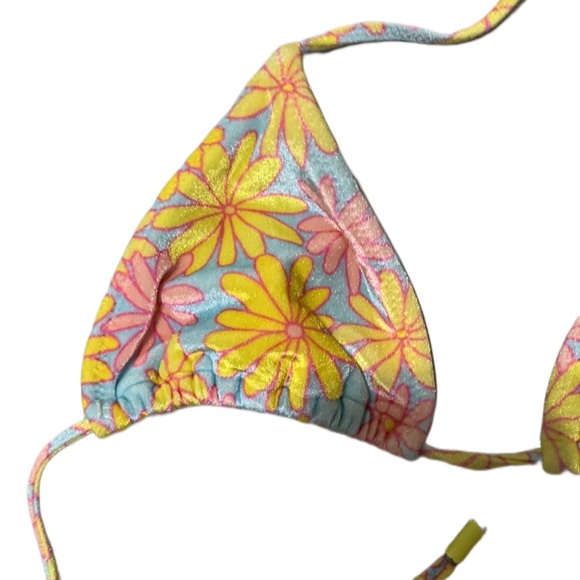 Triangl Vinca Floral Swim Top - Picture 3 of 7